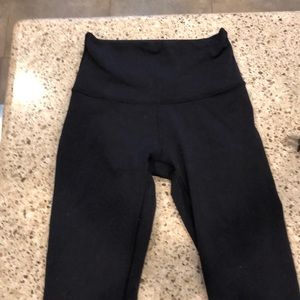 27” Inseam Lulu Lemon Leggings Black